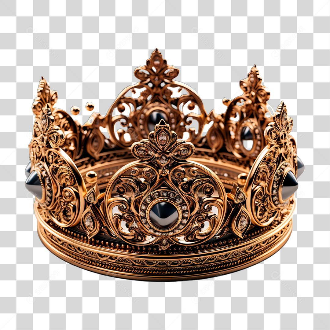 Coroa Real PNG Transparente
