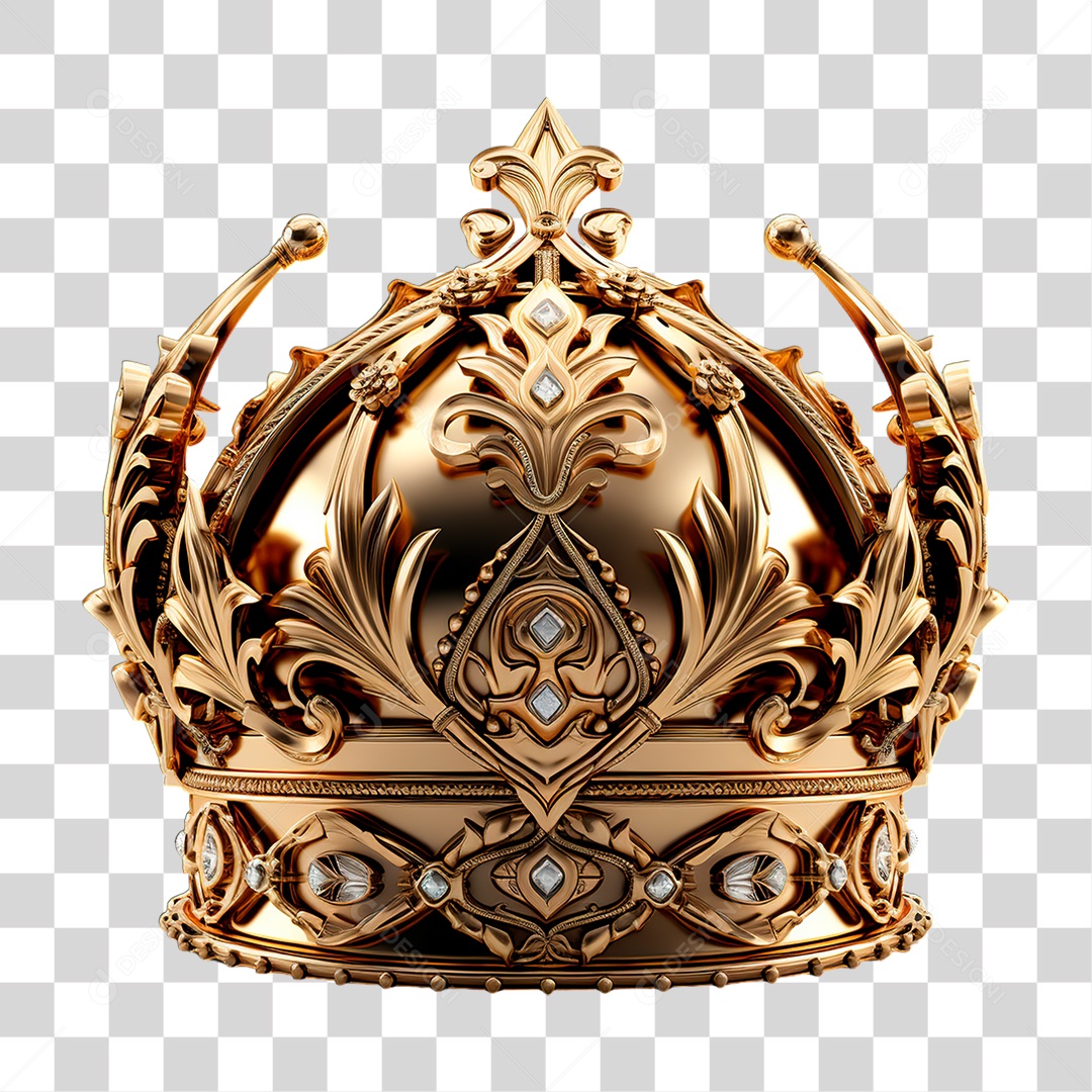Coroa Real PNG Transparente