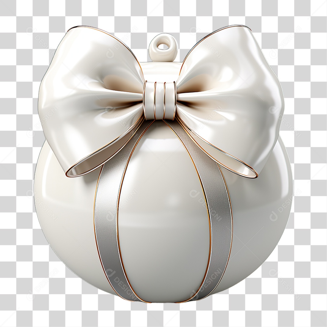 Bola de Natal PNG Transparente