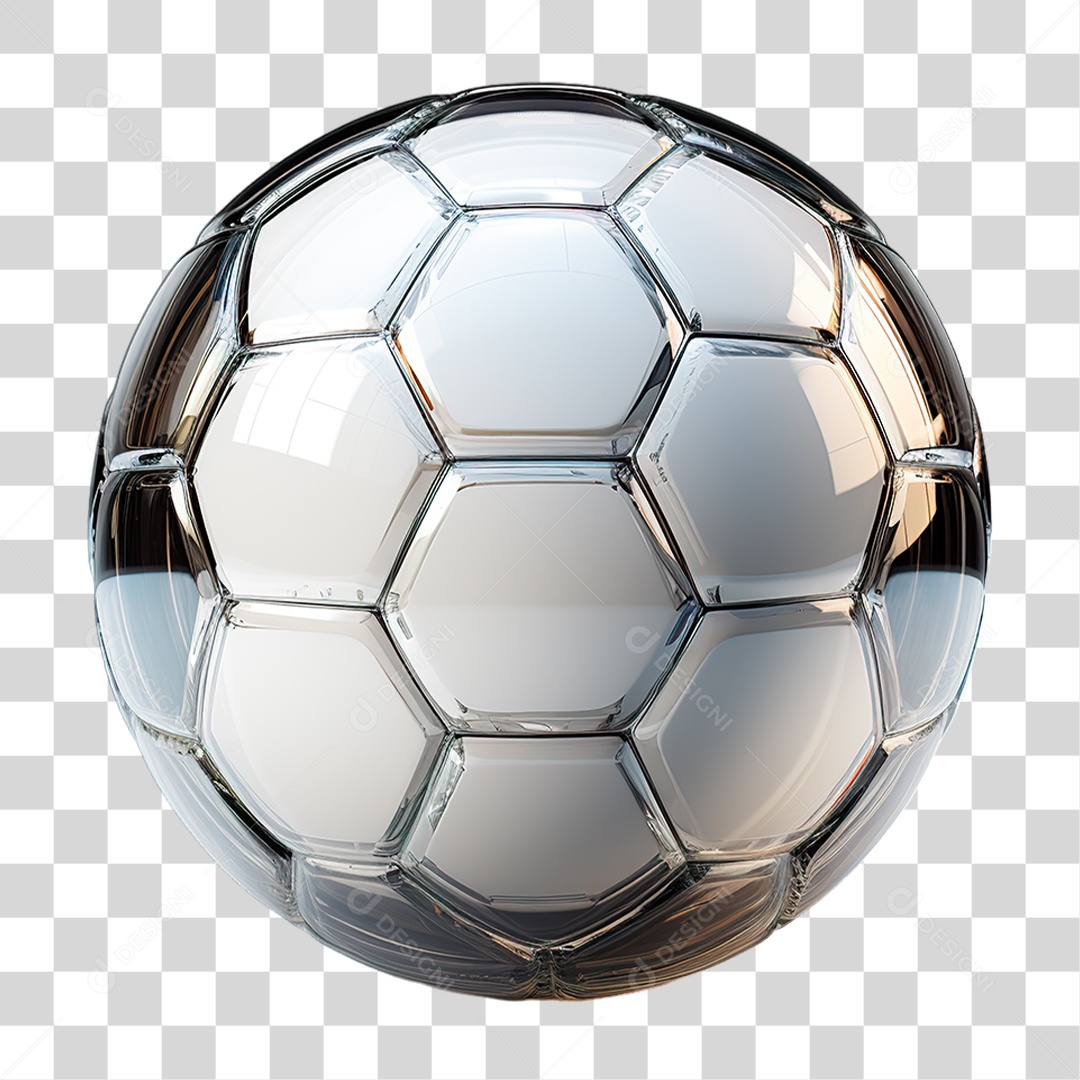 Bola de Futebol PNG Transparente