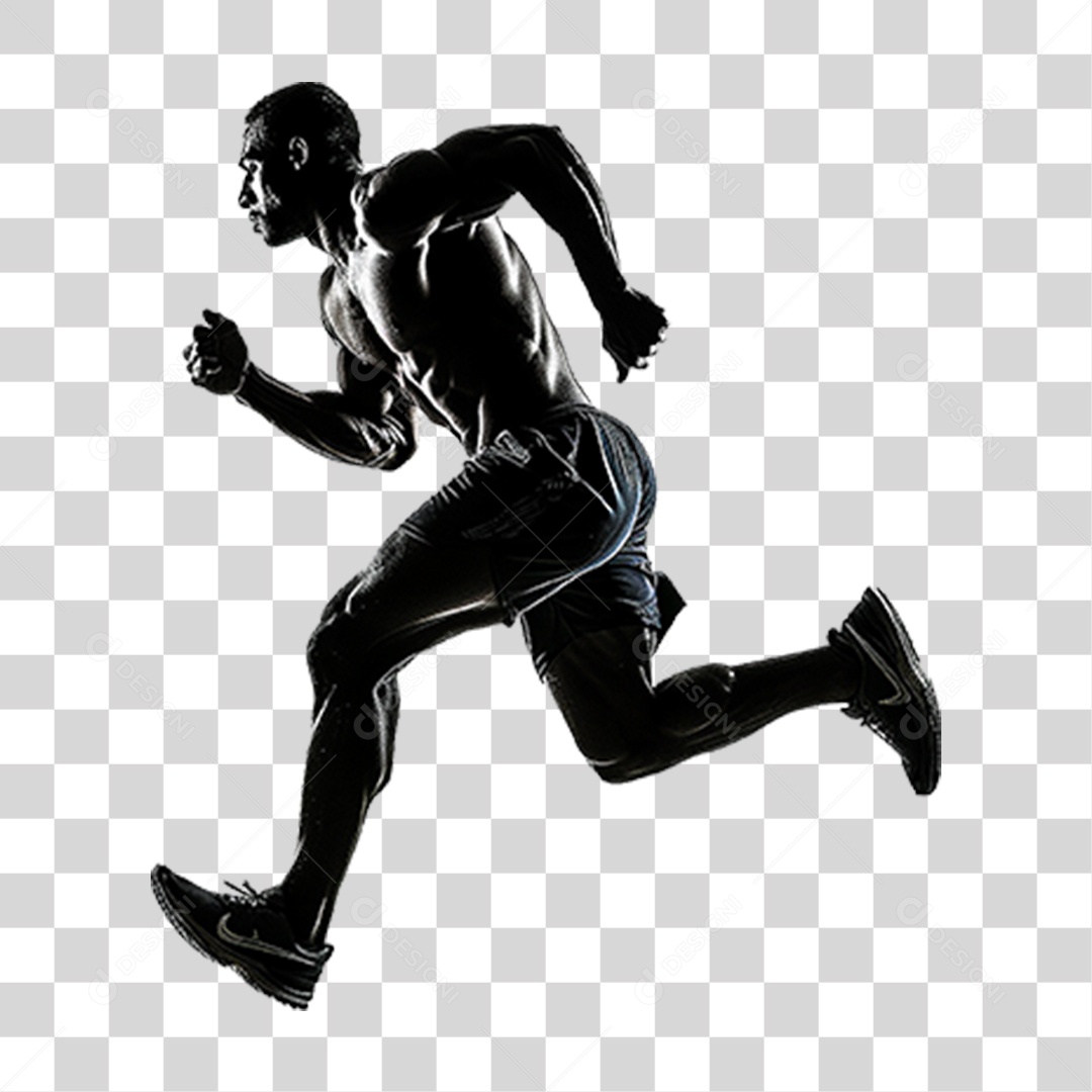 Homem Correndo PNG Transparente