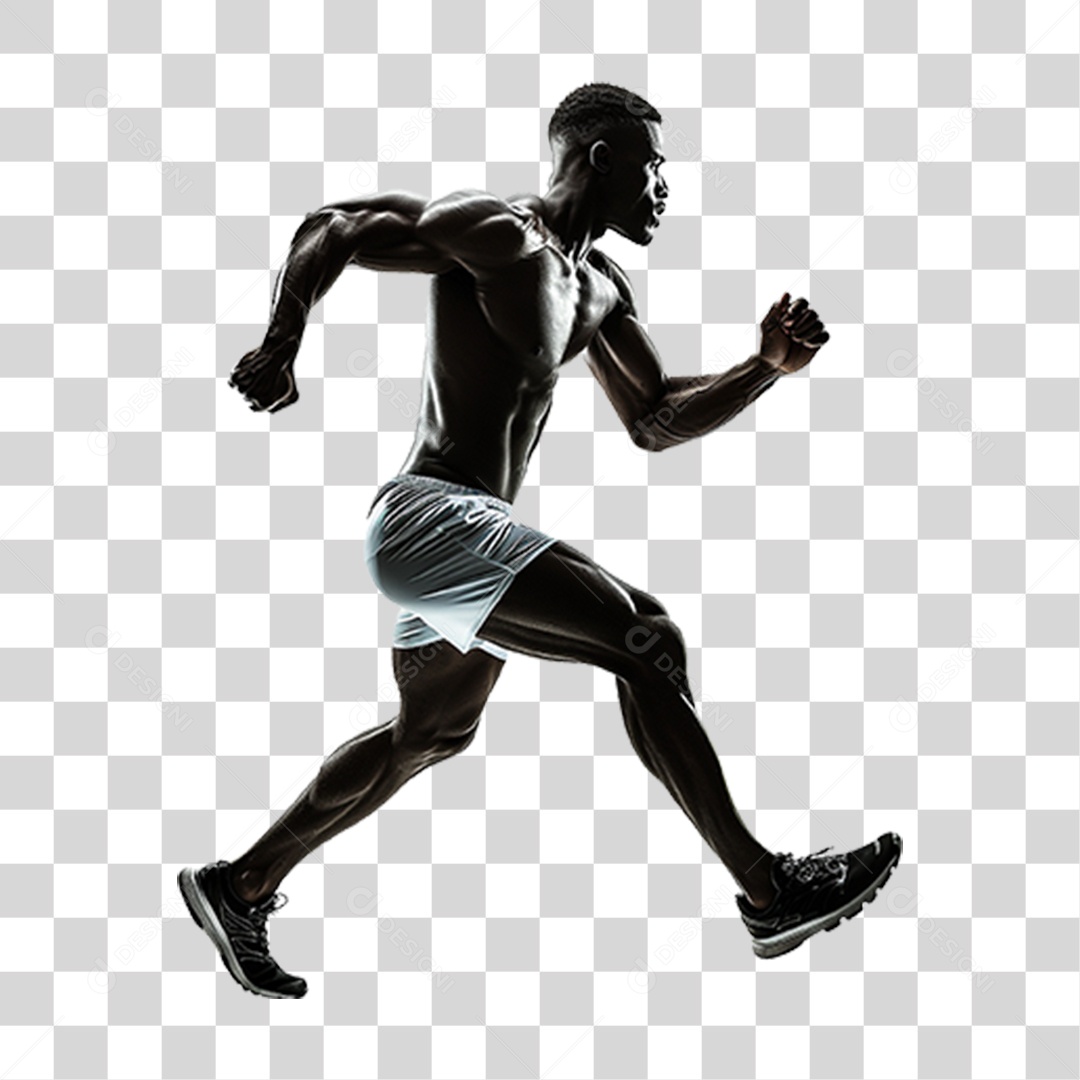 Homem Correndo PNG Transparente