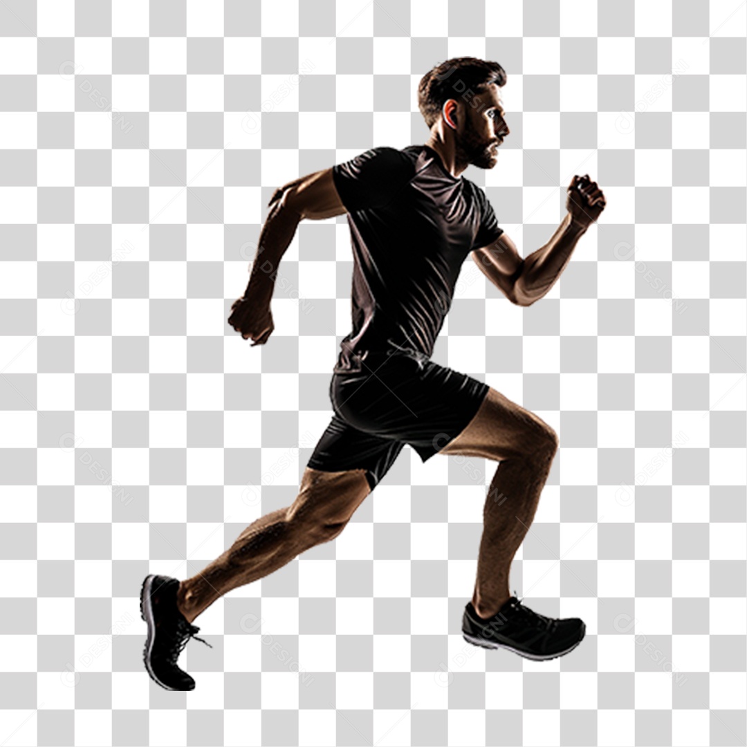 Homem Correndo PNG Transparente