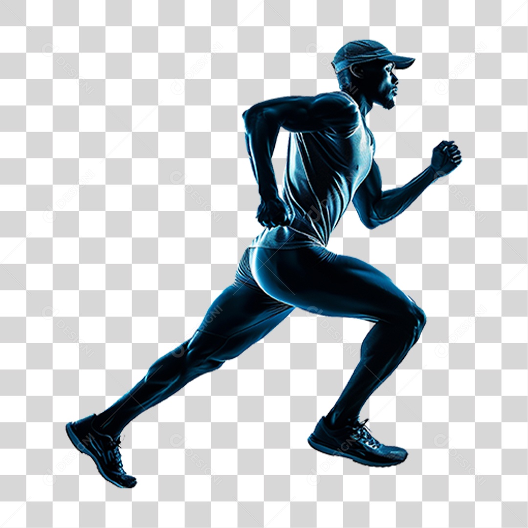 Homem Correndo PNG Transparente
