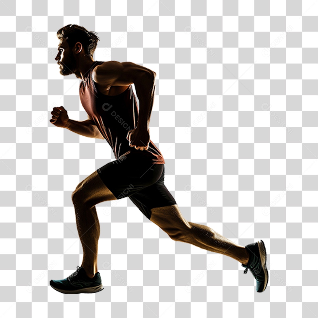 Homem Correndo PNG Transparente
