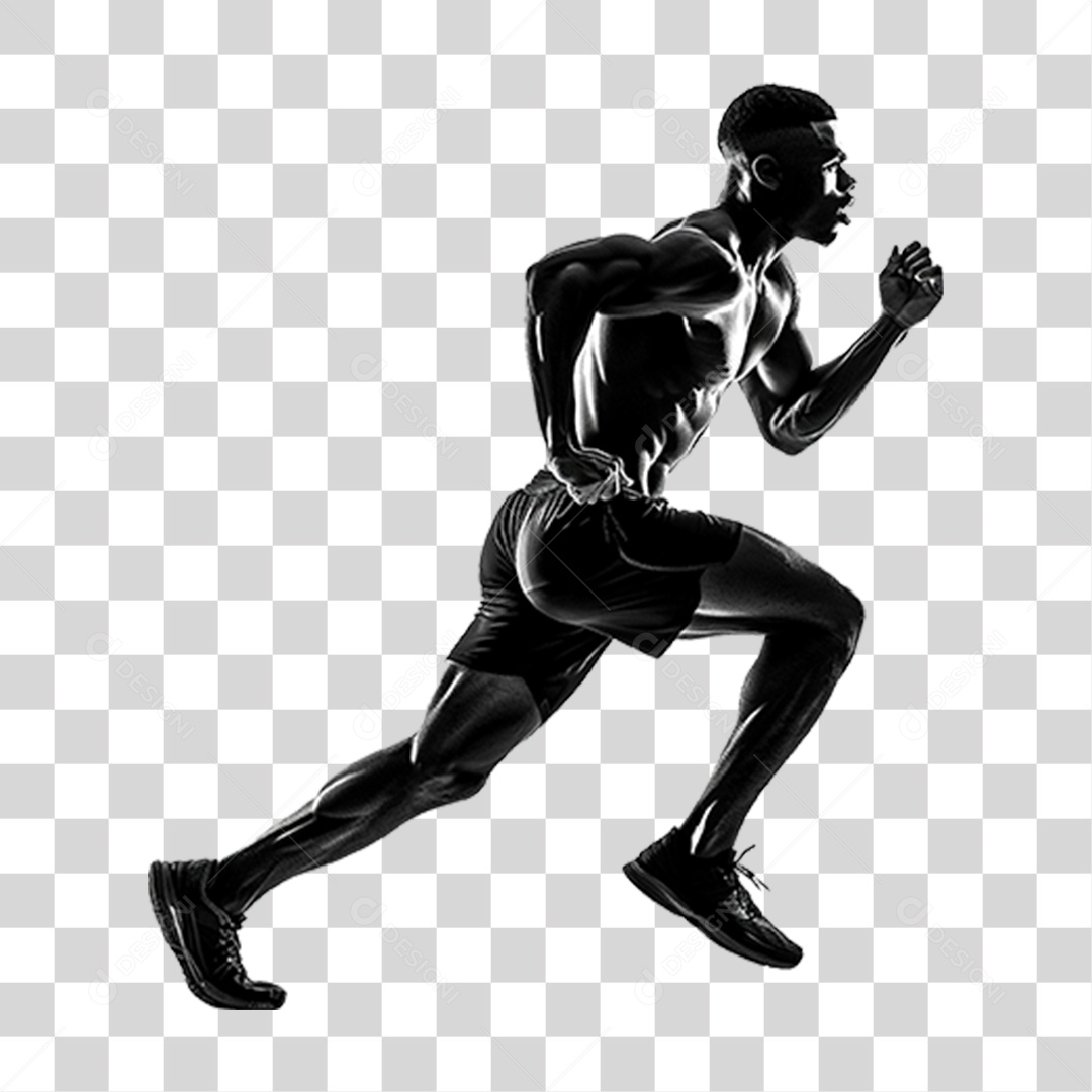 Homem Correndo PNG Transparente