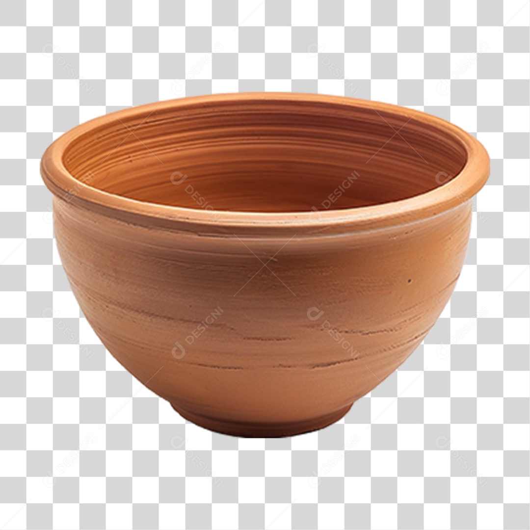 Vaso de Argila PNG Transparente