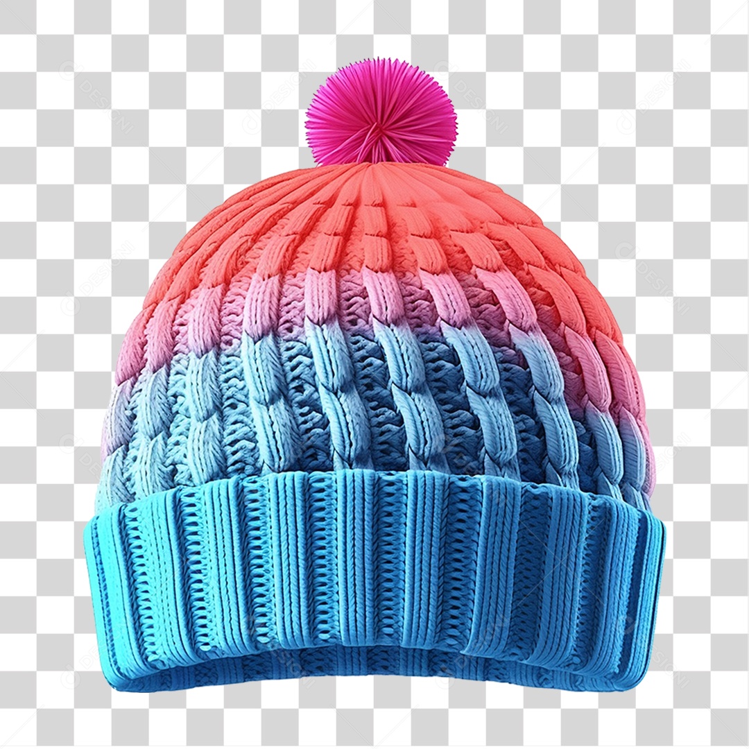 Gorro de Malha PNG Transparente