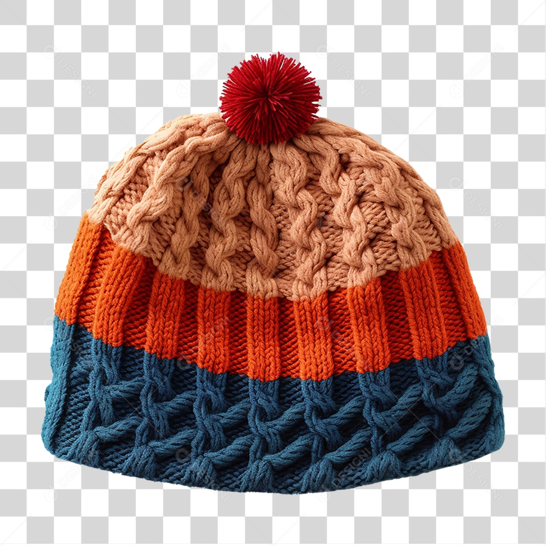 Gorro de Malha PNG Transparente