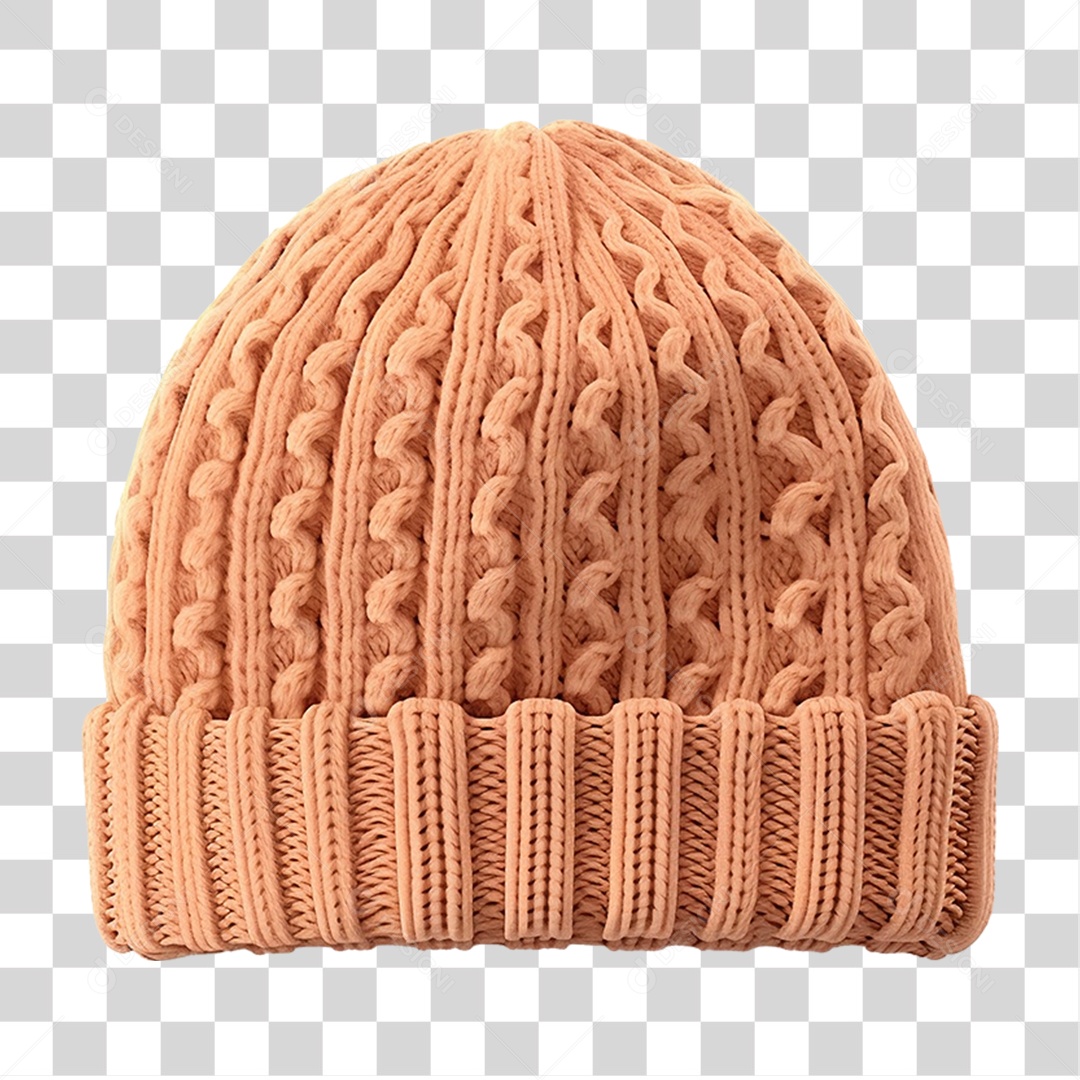 Gorro de Malha PNG Transparente