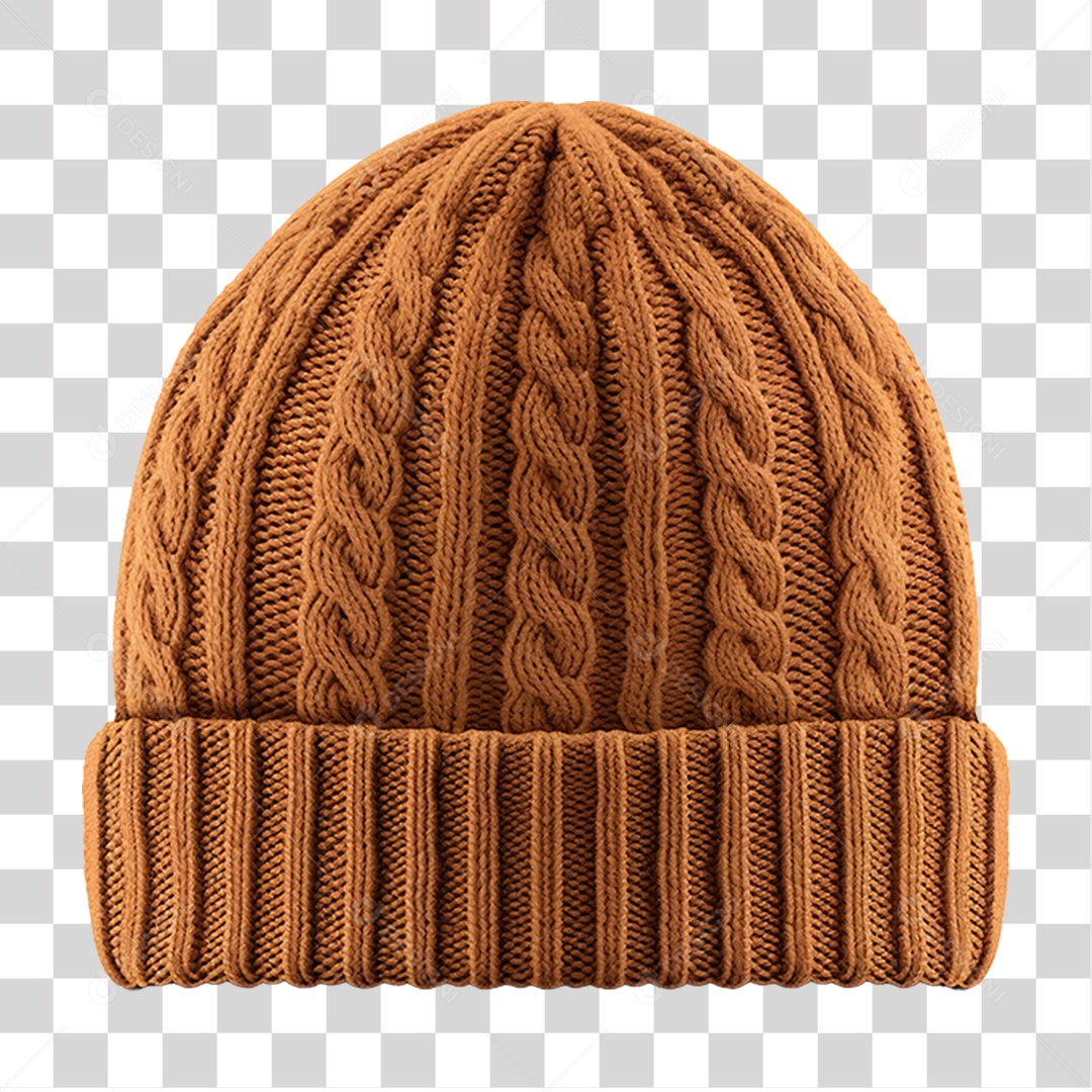 Gorro de Malha PNG Transparente