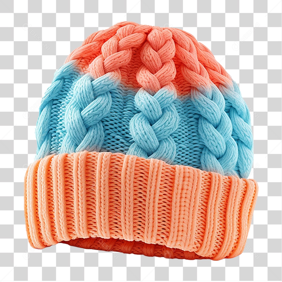 Gorro de Malha PNG Transparente