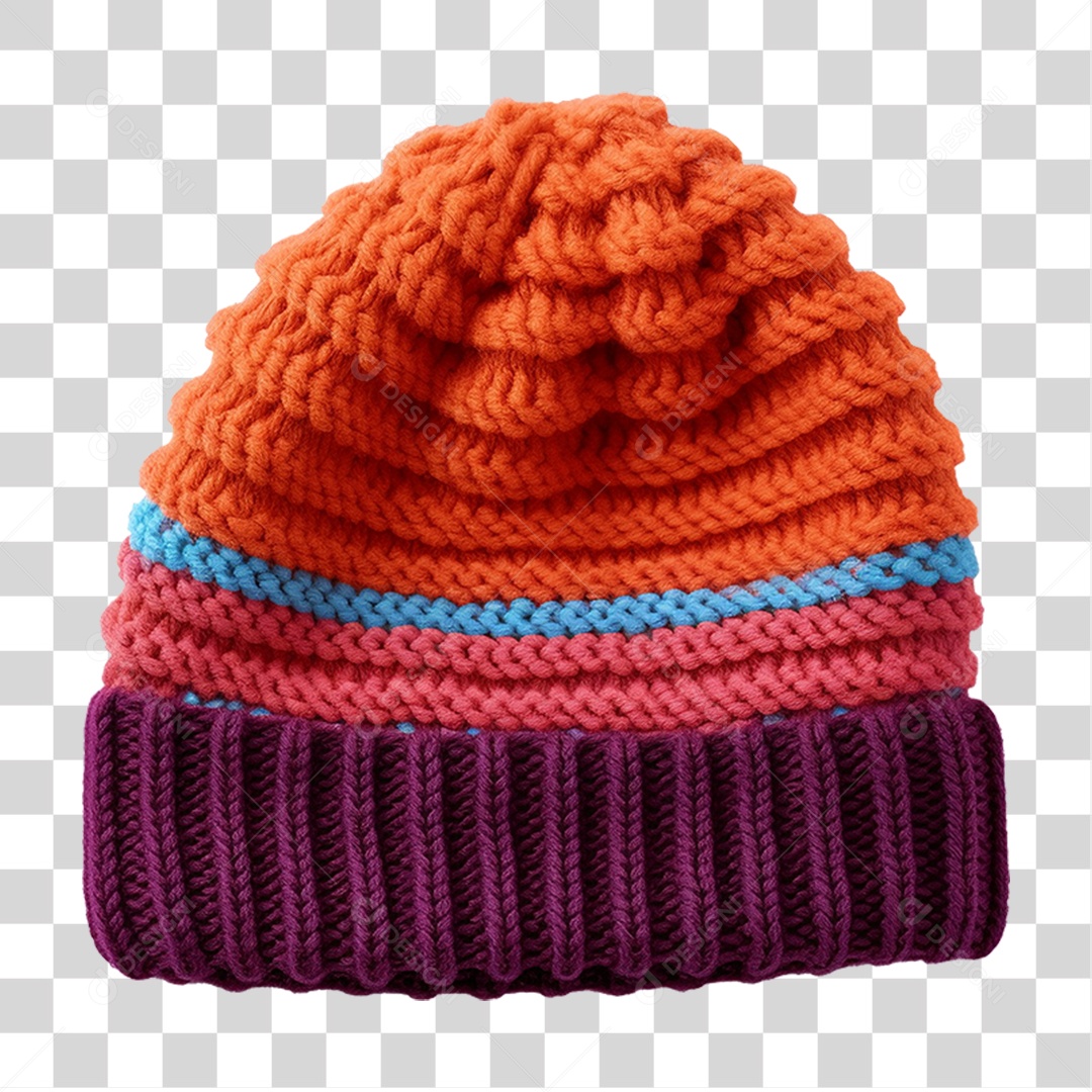 Gorro de Malha PNG Transparente