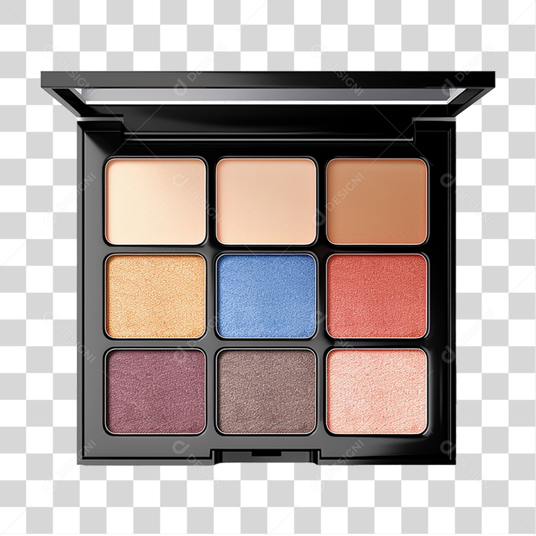 Paleta de Sombras PNG Transparente