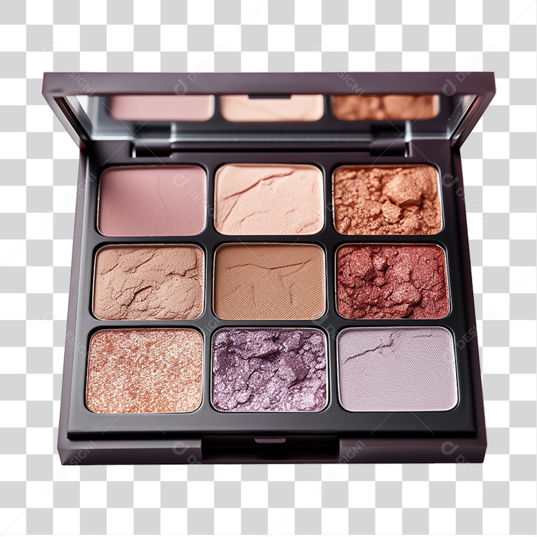 Paleta de Sombras PNG Transparente