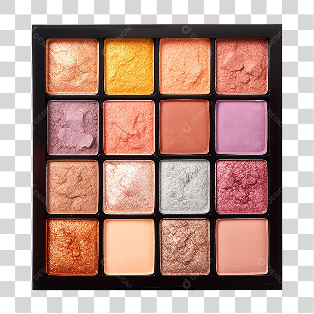 Paleta de Sombras PNG Transparente