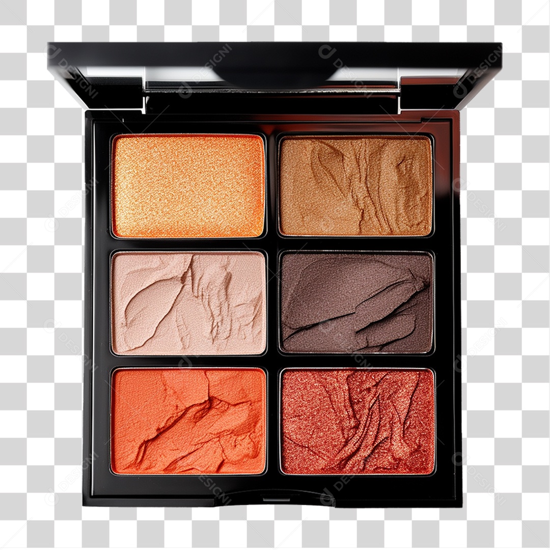 Paleta de Sombras PNG Transparente