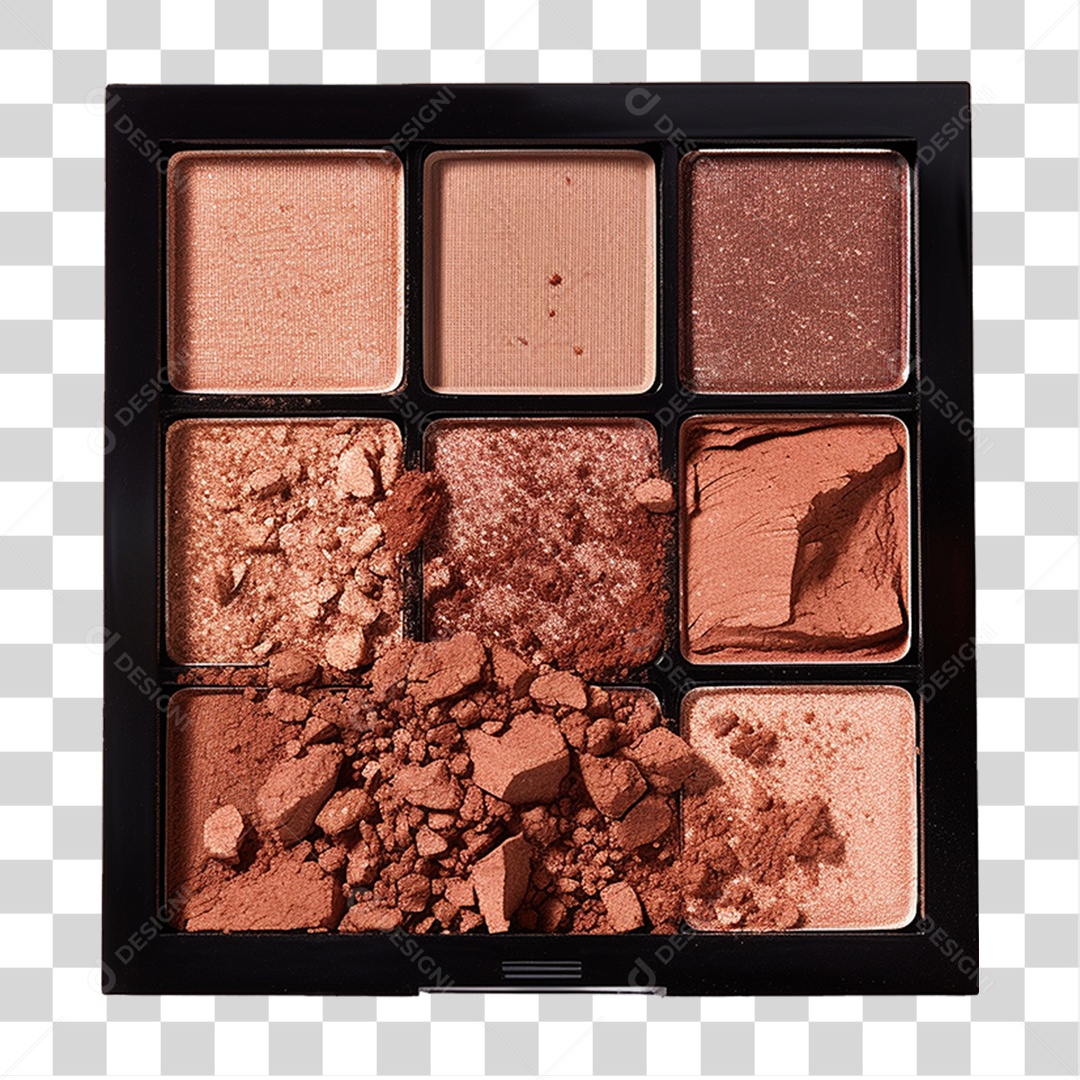 Paleta de Sombras PNG Transparente