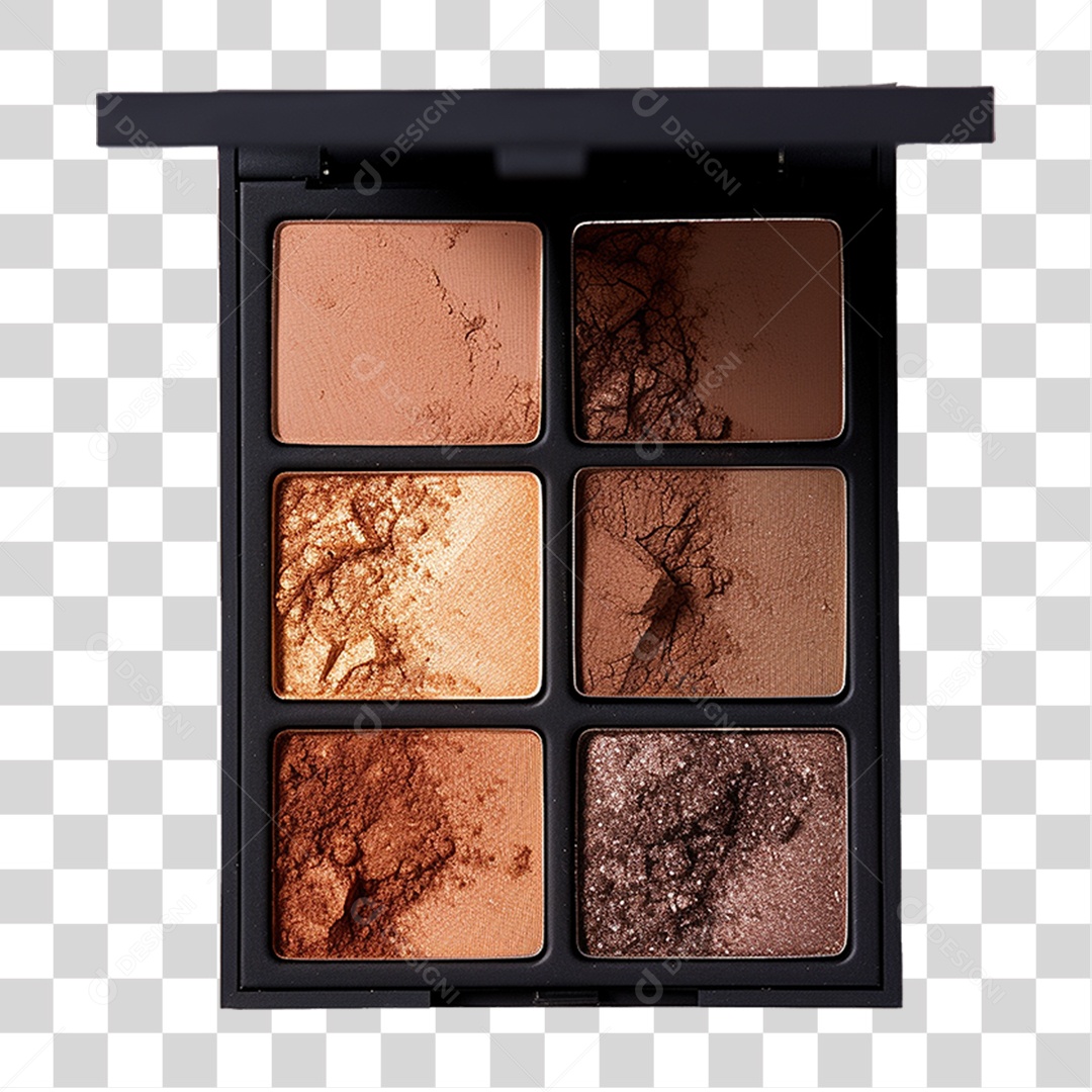 Paleta de Sombras PNG Transparente