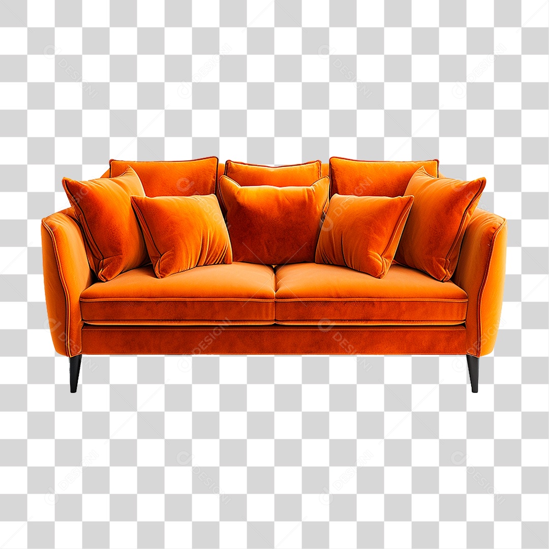 Sofá Almofada PNG Transparente