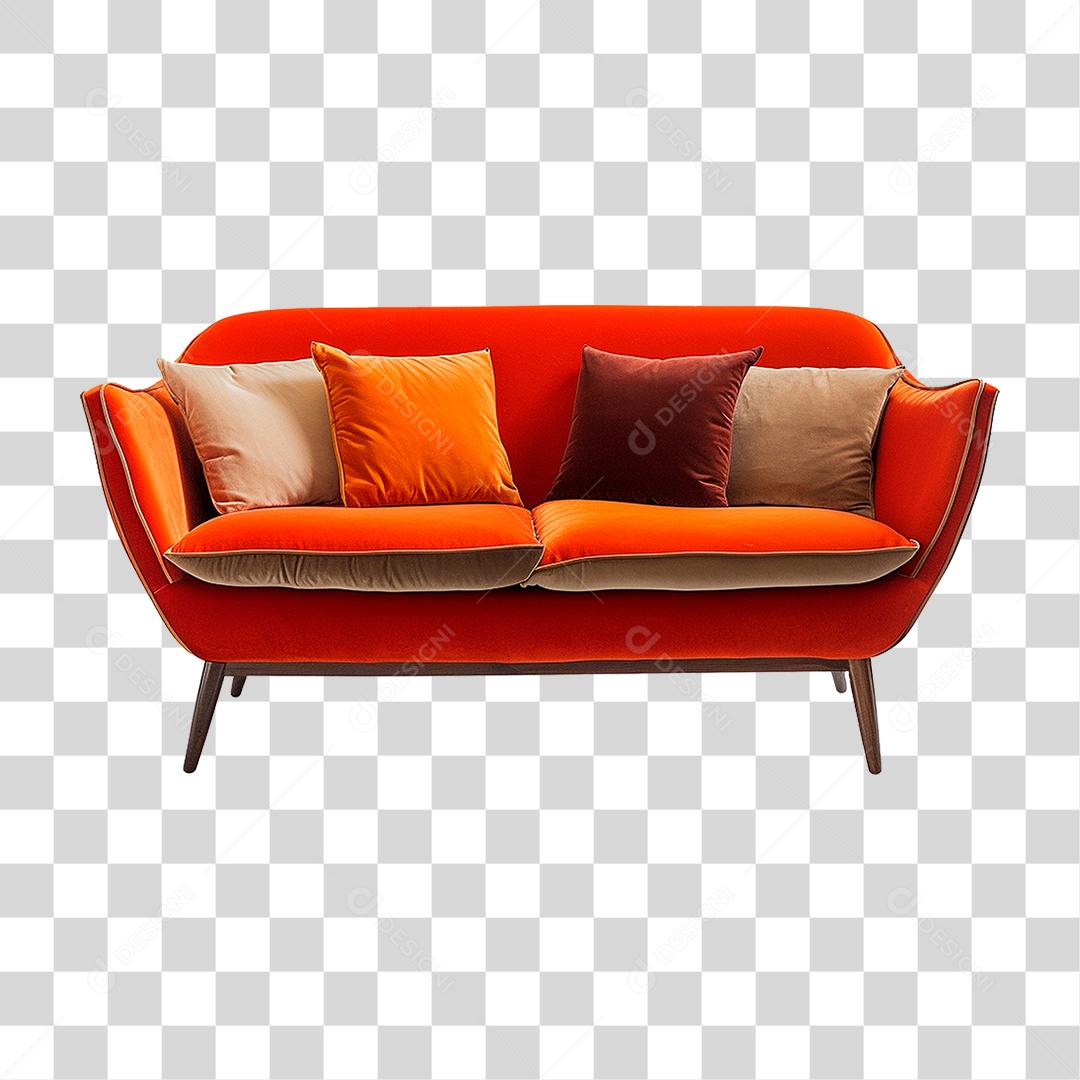 Sofá Almofada PNG Transparente