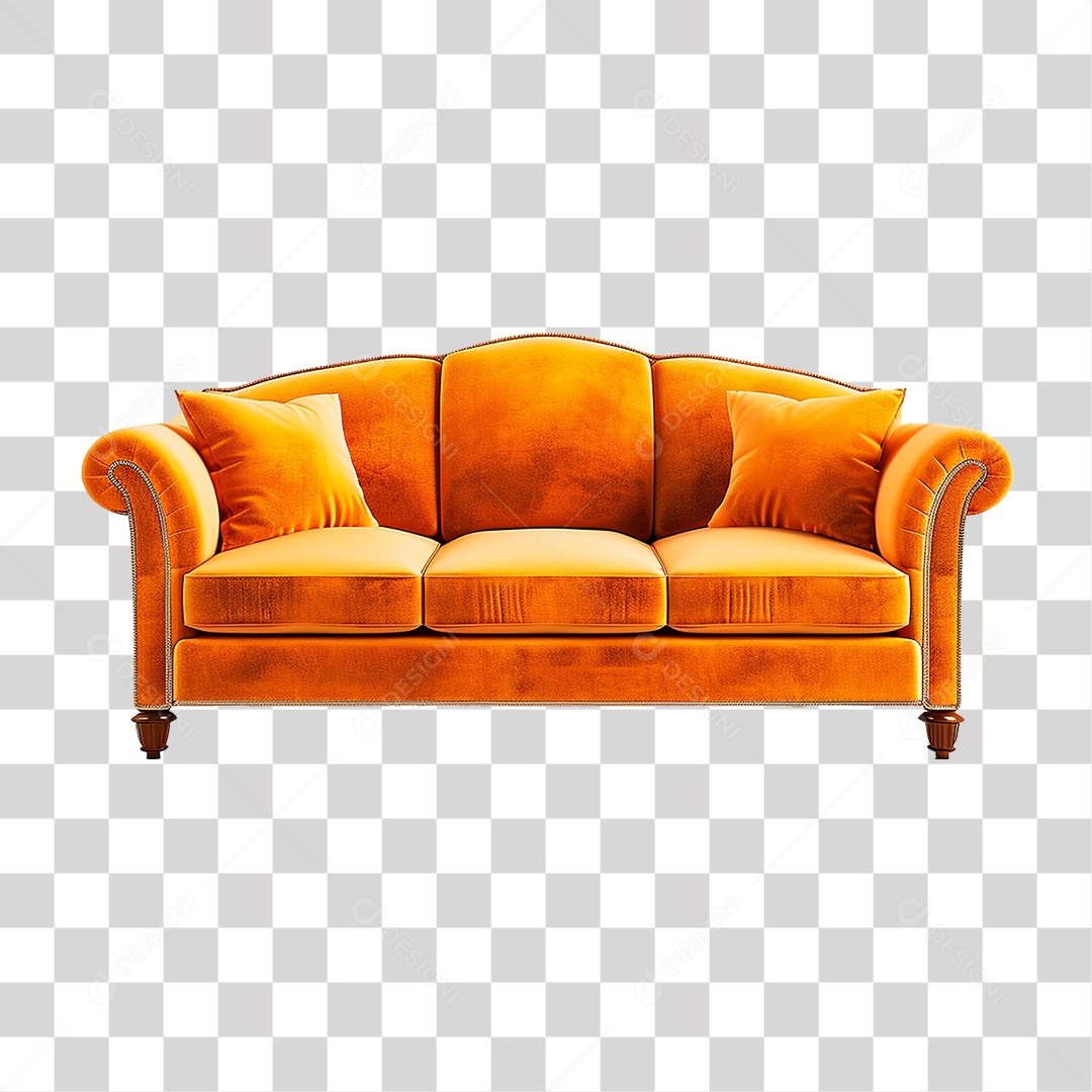 Sofá Almofada PNG Transparente