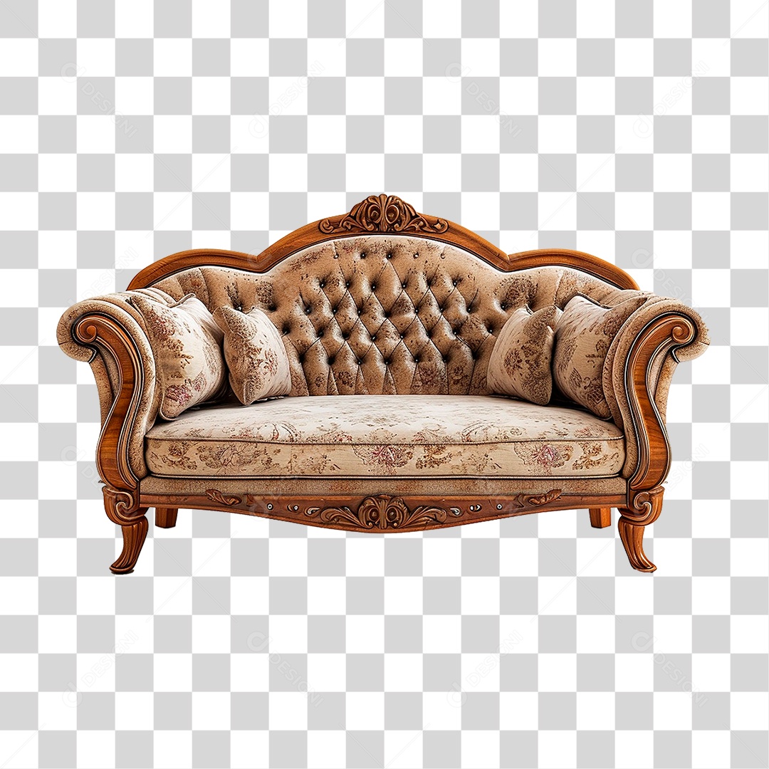 Sofá Almofada PNG Transparente