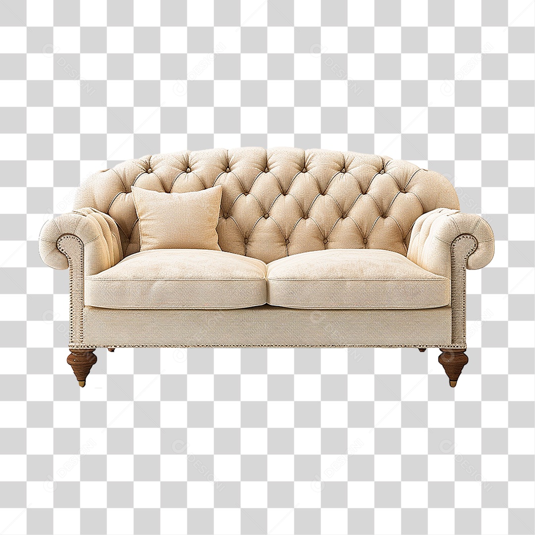 Sofá Almofada PNG Transparente
