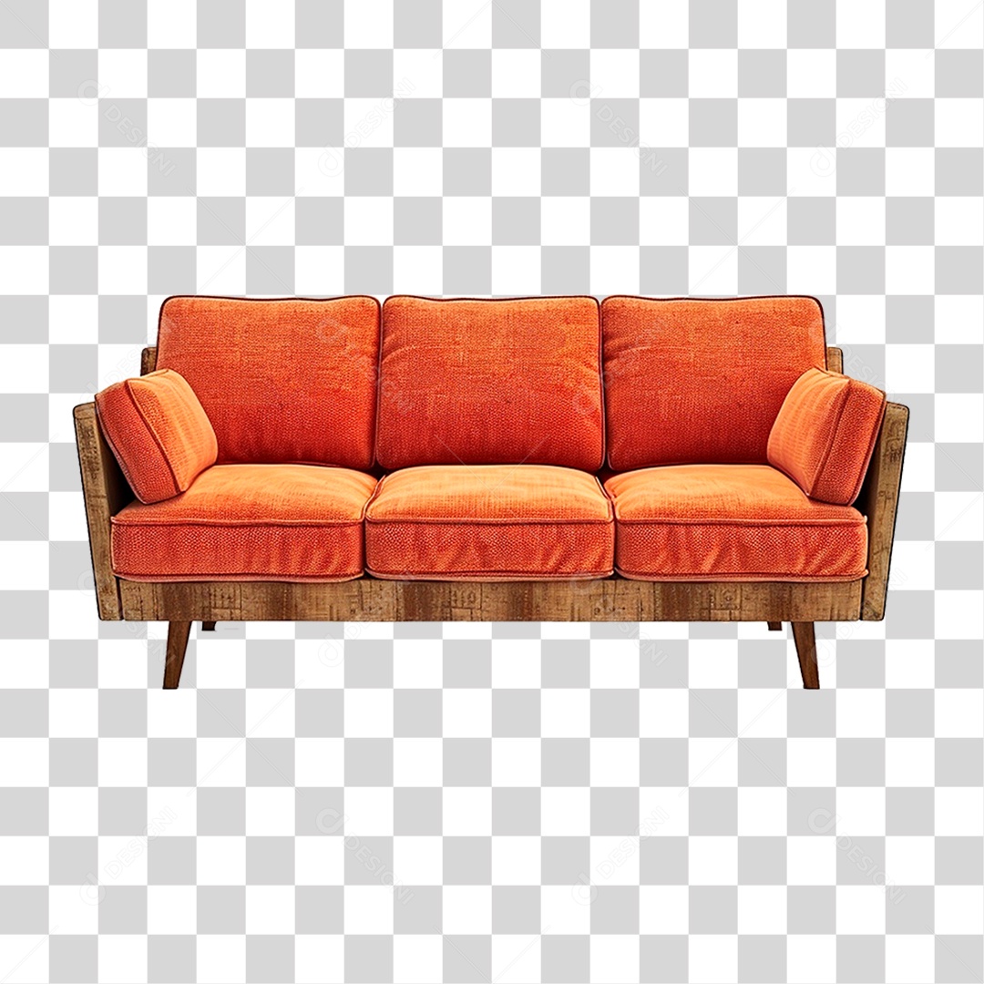 Sofá Almofada PNG Transparente