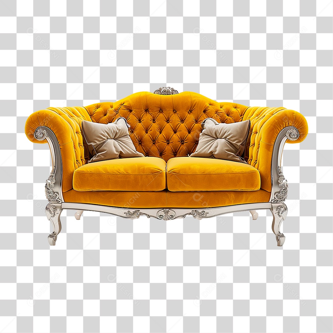 Sofá Almofada PNG Transparente