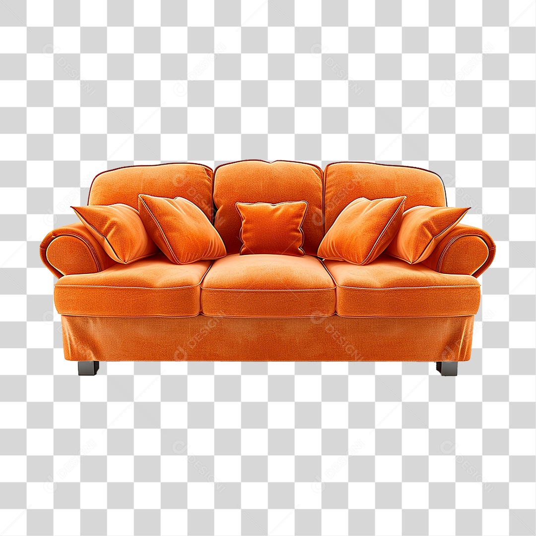 Sofá Almofada PNG Transparente