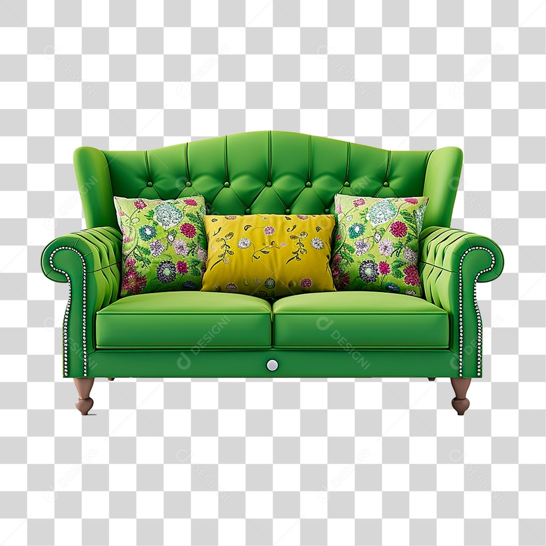 Sofá Almofada PNG Transparente