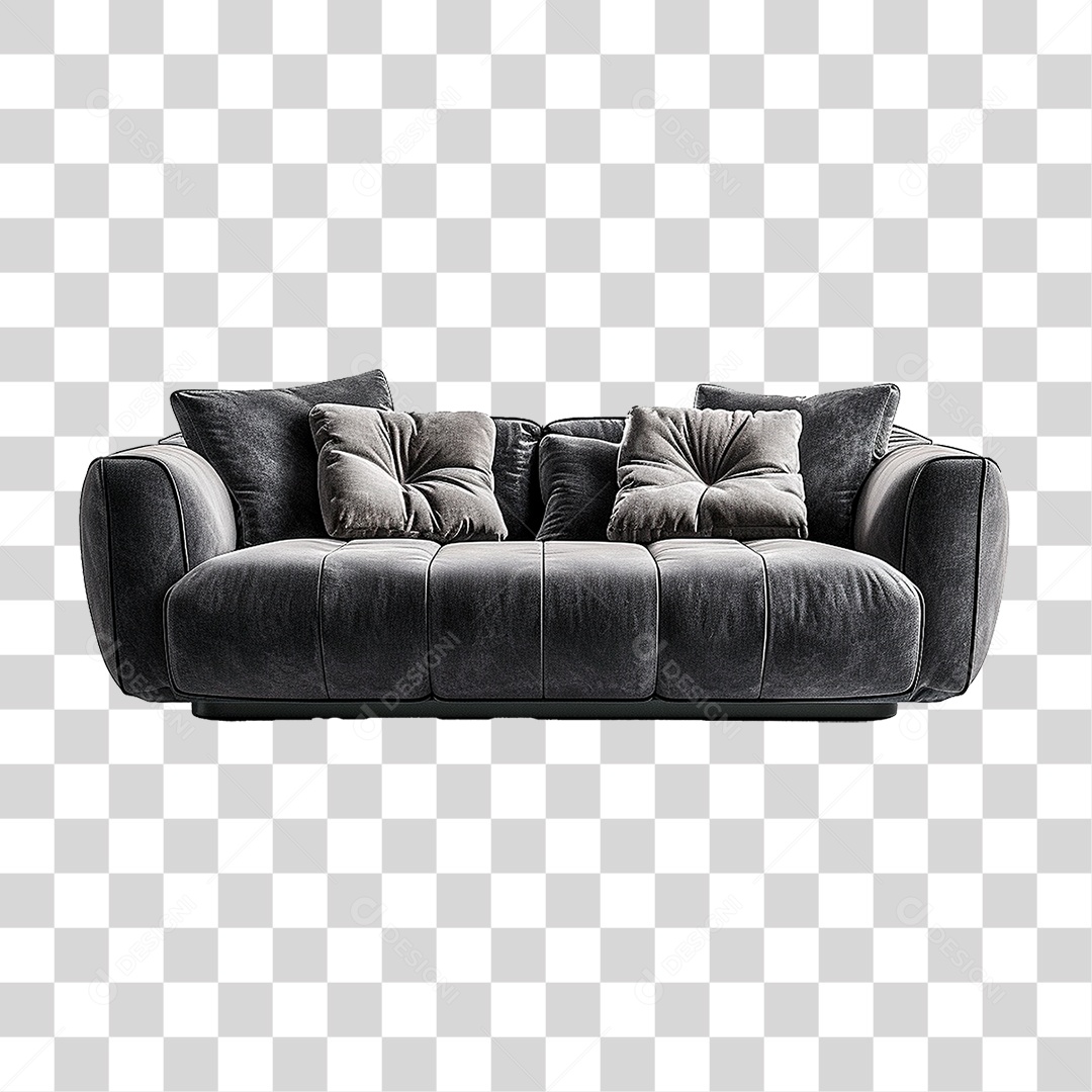 Sofá Almofada PNG Transparente