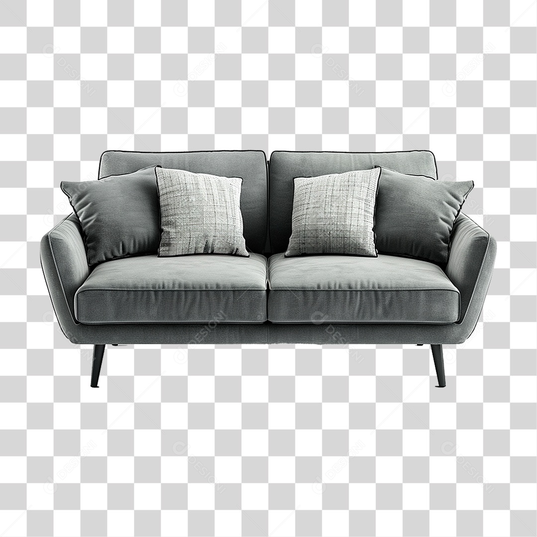 Sofá Almofada PNG Transparente