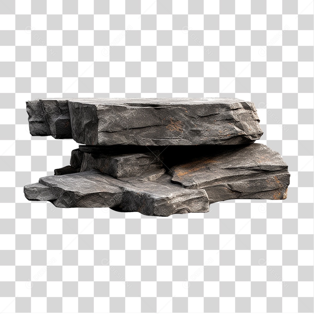 Pilha de Pedras PNG Transparente