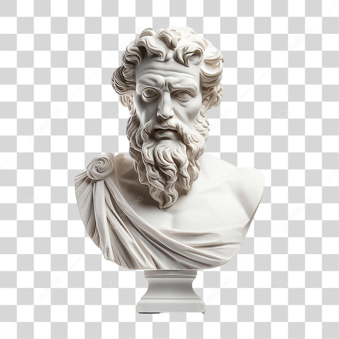 Estátua de Gesso PNG Transparente