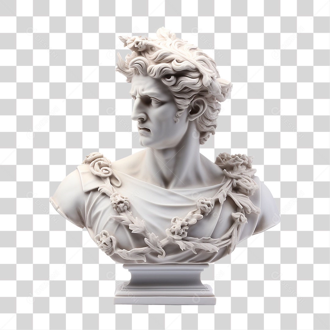 Estátua de Gesso PNG Transparente