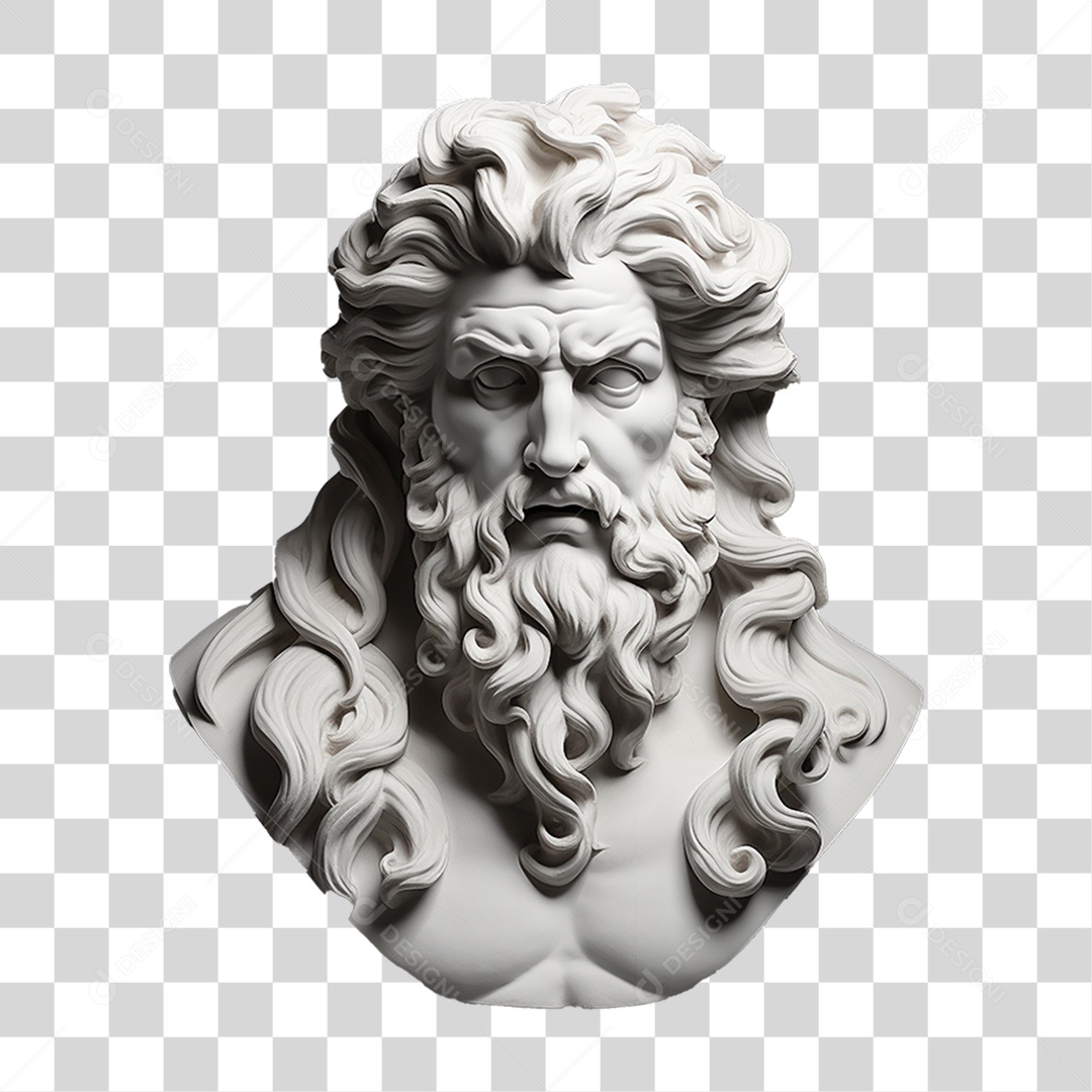 Estátua de Gesso PNG Transparente