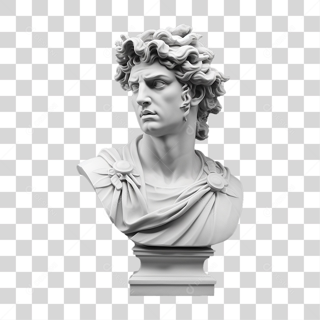 Estátua de Gesso PNG Transparente