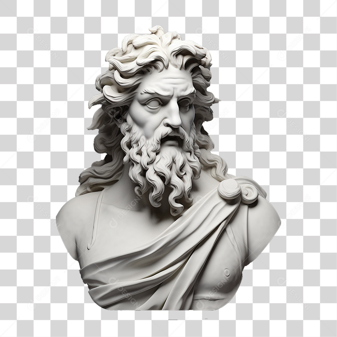 Estátua de Gesso PNG Transparente