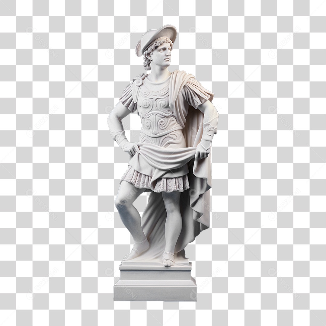 Estátua de Gesso PNG Transparente