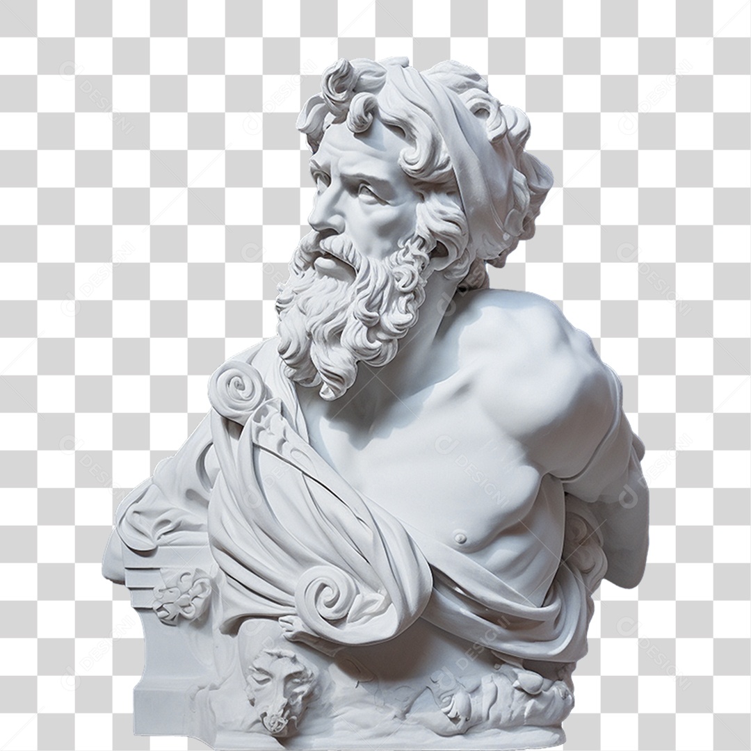 Estátua de Gesso PNG Transparente