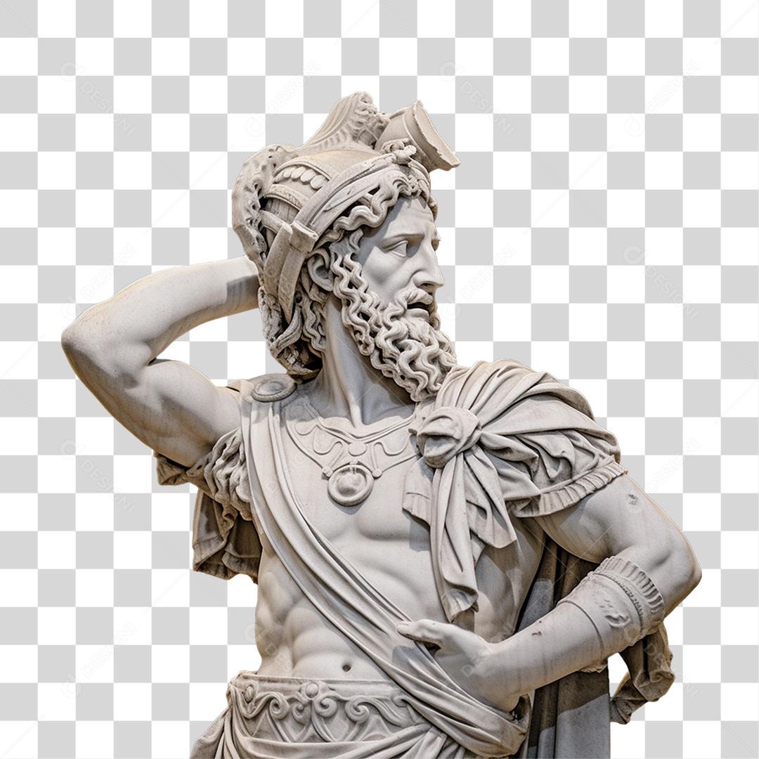 Estátua de Gesso PNG Transparente