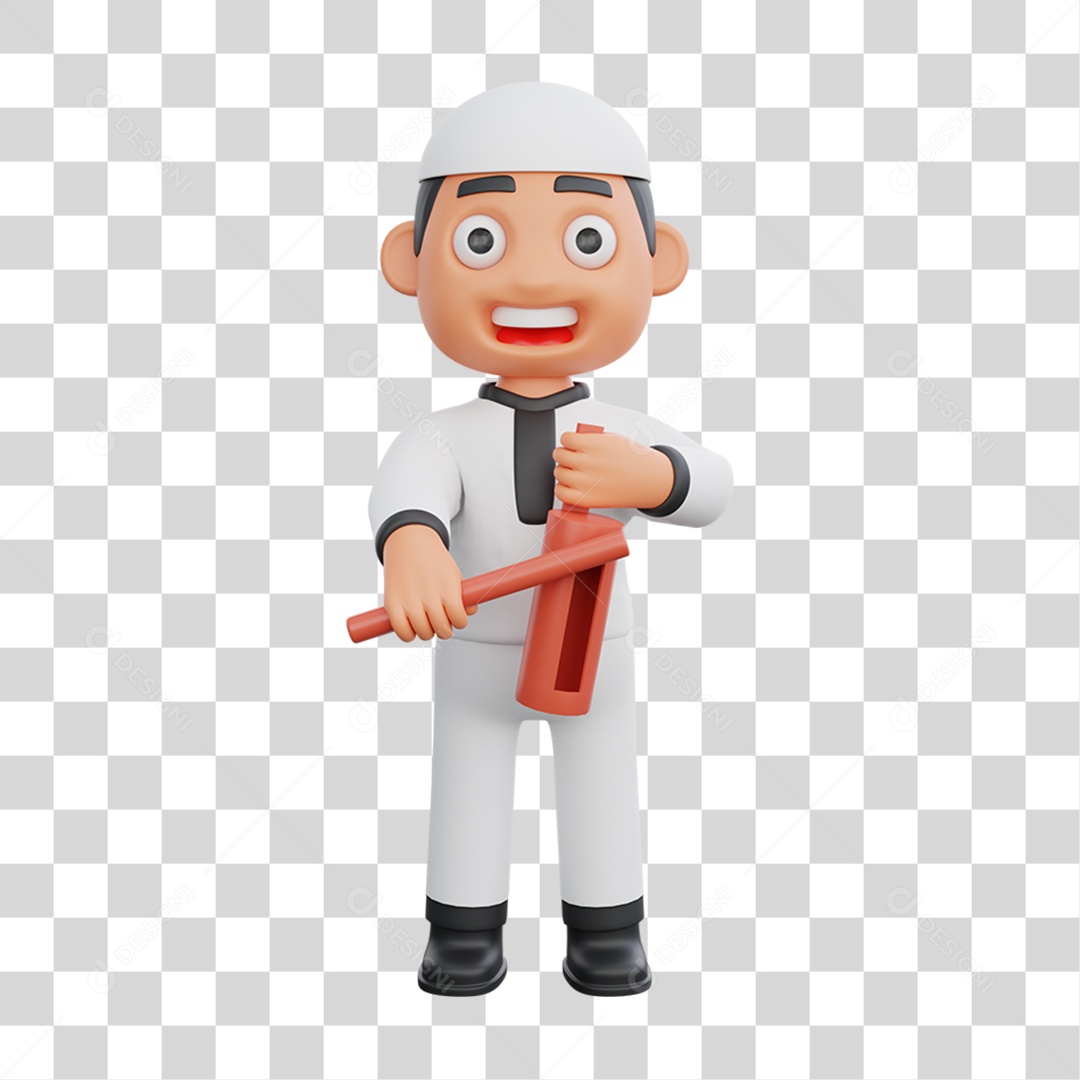 Personagem Ramadã PNG Transparente