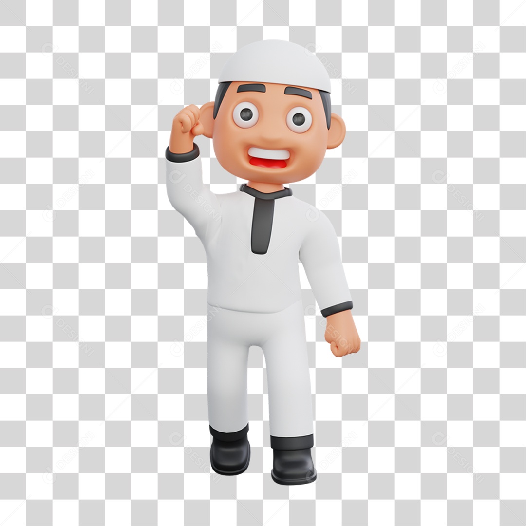 Personagem Ramadã PNG Transparente