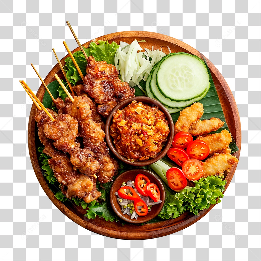 Prato de Comida PNG Transparente