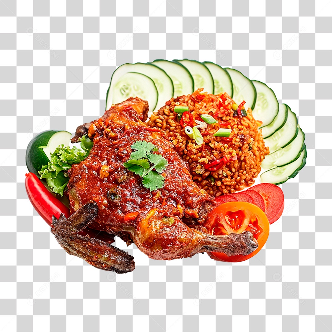 Prato de Comida PNG Transparente