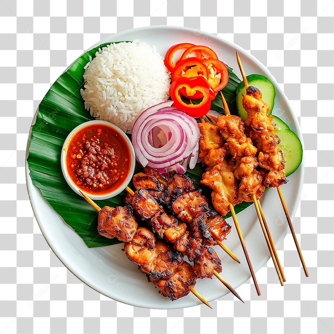 Prato de Comida PNG Transparente