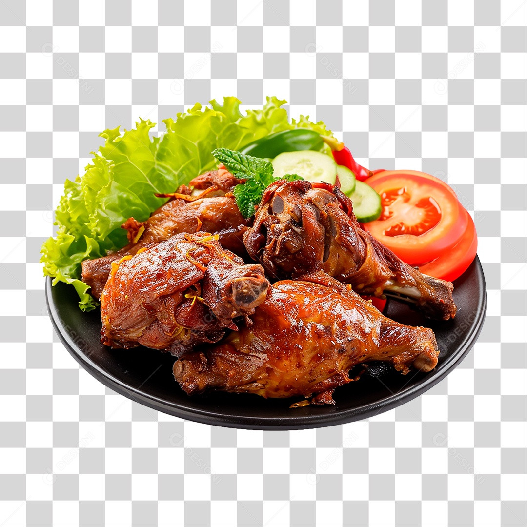 Prato de Comida PNG Transparente