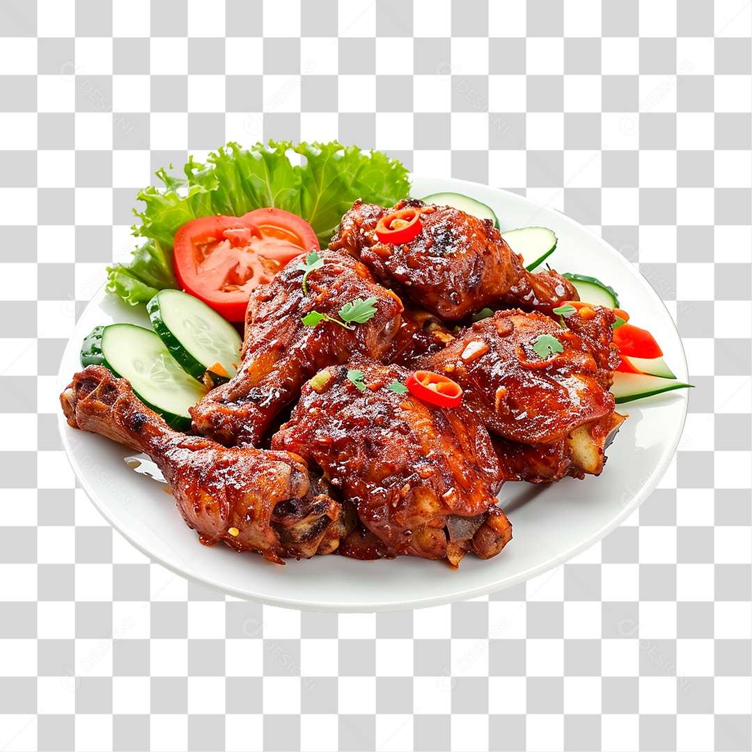 Prato de Comida PNG Transparente